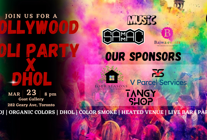 Bollywood Holi Party X Dhol