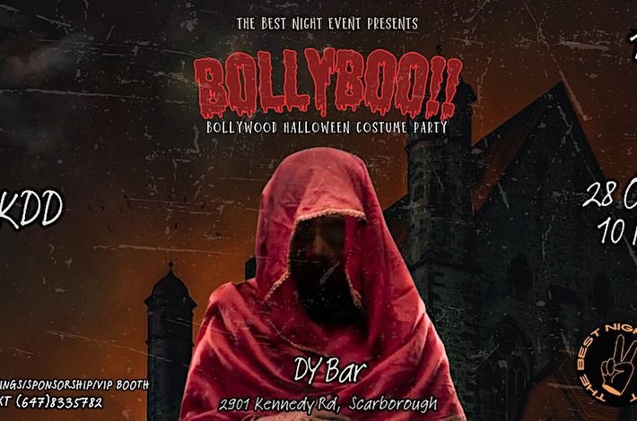 BOLLYBOO!! – BOLLYWOOD HALLOWEEN NIGHT PARTY